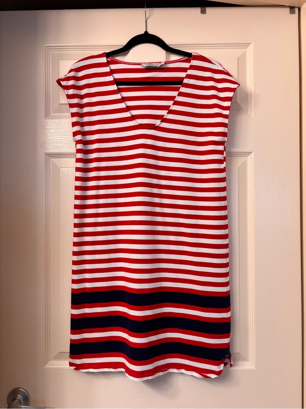 Vineyard Vines Red & White Striped Beach dress